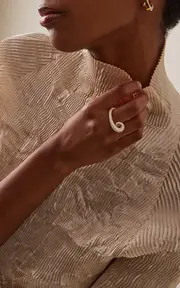 [Unsaid] Whirlwind 18K Yellow Gold Diamond Ring