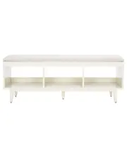 Safavieh Cricket Open Shelf Bench with Cushion