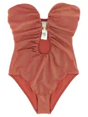 [Zimmermann] Zimmermann-Rhiannon Deep Plunge Beachwear Rosa-Donna 1