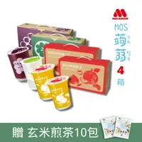 在飛比找PChome24h購物優惠-【MOS摩斯漢堡】經典蒟蒻禮盒 蜜桃蘋果x2+葡萄x1+檸檬