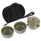 Vintage Gongfu Porcelain Tea Set Traditional Retro Kungfu Teapot