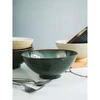 在飛比找ETMall東森購物網優惠-日式窯變陶瓷拉面碗大湯面碗家用牛肉面碗泡面碗水果沙拉碗斗笠碗