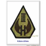 二王軍警防身百貨用品★☆ 陸軍航空603旅臂章(低視度)(新式咖啡色)(飛鷹部隊)-【16-5-2】