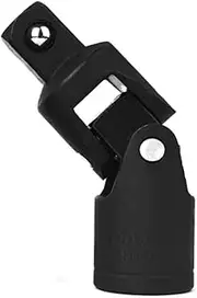 Swivel Impact Universal Socket Joint U Knuckle Air Wobble Sleeve Adapter Extension Electric Wrench 1/2inch Drive 90 360 Degree(Scoket Swivel 90)