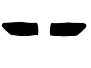 Rvinyl Tail Light Tint Covers Fits Volkswagen ID.4 2021-2024