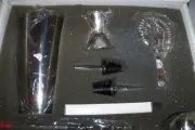 Bartender Stainless Steel Bar Accessories Cocktail Mixer Martini Wine Tools-NEW