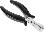Hair Extension Removal Pliers Hair Extension Loop Tool Beaded Hair Extensions Hair Beader Tool Removal Plier for Hair Extensions Hair Braiding Tools Barber Shop Earwig Pliers Metal LALADEFIEE