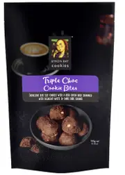 Byron Bay Cookies Triple Choc Cookie Bites 100g