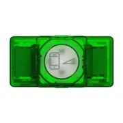 Clipsal Iconic Wiser Connected Smart Push Button Dimmer, Zigbee Default Mode ControlLink, 300 W, 240 V - 41EPBDWCLMZ-VW