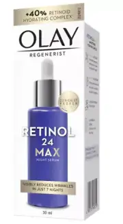 Olay Regenerist Retinol 24 Max Night Serum 30ml. RRP$70. Freeship