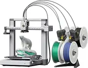 Bambu Lab A1 Combo, A1 3D Printer and AMS lite, Support Multi-Color 3D Printing, High Speed & Precision, Full-Auto Calibration & Active Flow Rate Compensation, ≤48 dB Quiet FDM 3D Printers
