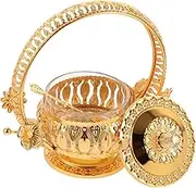 Vaguelly 1 Set European Style Retro Kitchen Seasoning Jar and Condiment Holder for Salt Sugar and Spices for Home Cafe and Parties