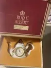 Vtg 1962 Royal Albert LTD Old Country Roses Teapot Clock Still In Box!