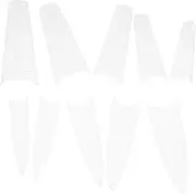 VICASKY Nail Extension Tips 2 Boxes of False Nails Pointy Design Matte Texture Versatile Manicure Kit