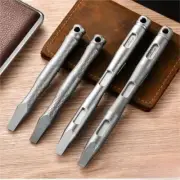 Titanium Alloy Pry Bar Crowbar Pocket Keychain EDC Outdoor Camping Multi Tools