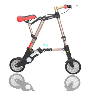 【超水折疊腳踏車自行車】折悅abike880折疊車MINI迷你a-bike折疊自行車成人騎行代步車