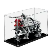 Acrylic Display Case for LEGO 75337 Star Wars AT-TE Walker Figure Storage Box Dust Proof Glue Free