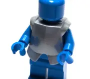 Lego - Minifigure Utensil - Grey/Gray, Silver, Chest Armor, Castle