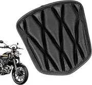 Motorcycle Seat Cushion Pad | Shock Absorption Motorbike Pad,Shock Absorption 3D Soft Cover Comfort for Adults Women Men Long Rides Driving