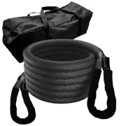 Heavy Duty 7/8" & 1" Kinetic Recovery Tow Rope Snatch Strap for UTV Truck Jeep