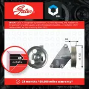 Aux Belt Idler Pulley fits CITROEN DISPATCH VF7 2.0D 07 to 16 Guide Deflection