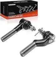 A-Premium 2 x Front Outer Tie Rod Ends, Compatible with Ford E-250 2003-2006, E-350 Econoline Club Wagon, E-350 E-450 Super Duty