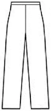 Bal Togs BTNV Adult Small (4-6) Black Straight Leg Dance Pant Velvet Side Stripe