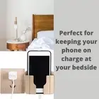 Wall Mounted Mobile Phone & Remote Holder with Strong Adhesive