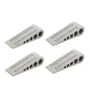 Laptop & Notebook Stands, [4 Pack] Portable Anti-Slip Rubber Elevated 04-Grey