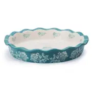 Ceramic Pie Dish Pie Plate Porcelain Deep Dish Pie Pan Non-Stick