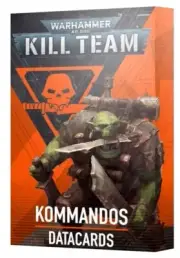 Kill Team Datacards: Ork Kommandos Warhammer 40K Orks - New/Free Shipping (US)