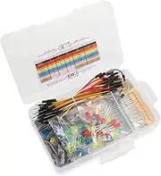SOLUSTRE Test Circuit Board Resistor Kit Bridge Breadboard Kit and Practical Electronic Components