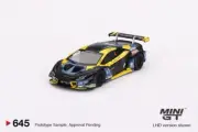 MINI GT Lamborghini Huracan GT3 EVO #4 2023 Macau GP Macau GT Cup 3rd #645 1/64