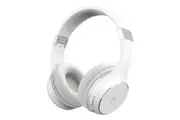 Motorola Bluetooth Wireless Headphones with Microphone, MOTO XT220 Over-Ear Foldable Head Phones with Dynamic Bass & 24h Playtime 2022 model (Titanium White)