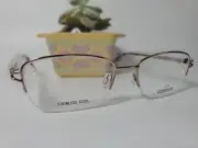 NEW ALTAIR GENESIS EYEGLASSES FRAME G5058 Rose Gold 57-18-145 Stainless Steel