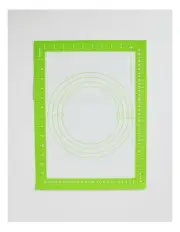 [The Cooks Collective] Baking Mat with Measurements in Green