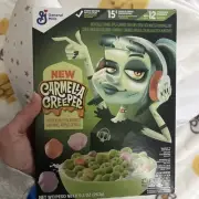 General Mills Carmella Creeper Halloween Cereal Caramel Apple BBD 07/2024 NIB