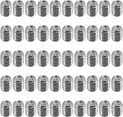 50Pcs M2.5 x 3mm Stainless Steel Hex Socket Set Grub Screws Headless Cup Point