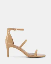 Shelly Shen Mara/Latte Patent Womens Heels 06