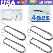 4 x efrigerator Scrub Brush Flexible Cleaner Hole Car Sunroof Drain Clog Remover (for: Volvo)