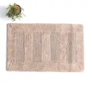Renee Taylor Retreat Cotton Reversible Bath Mat Mocha