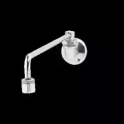 T&S Brass B-0577-09 Wall Mount Wok Faucet w/ 9" Swivel Spout