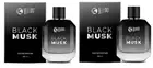 BEARDO BLACK MUSK EAU DE Perfume for Men 100 ml Pack of 2 Free Shipping