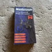 Mastercraft Ceiling Bicycle Lift 55lb 25kg Pulley System New