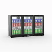 Thermaster Under Bench Three Door Bar Cooler - Commercial Bar Fridges (LG-330HC) - LG-330HC