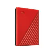 Western Digital My Passport 4TB Portable Hard Drive - Red [WDBPKJ0040BRD-WESN]