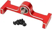 Generic Replacement Transfer Case for RC Crawler with 5mm Shaft Compatibility, Red