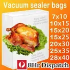 100-1000 Vacuum Sealer Bags Food Saver Bag Seal Storage Bags Commercial Grade