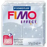 Staedtler FIMO Effect Modelling Clay Glitter Silver 57g