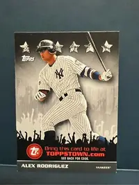 在飛比找Yahoo!奇摩拍賣優惠-棒球金童A-Rod Alex Rodriguez 2009 